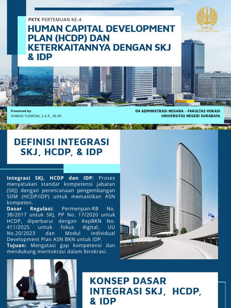 Integrasi SKJ dan HCDP untuk ASN | PDF