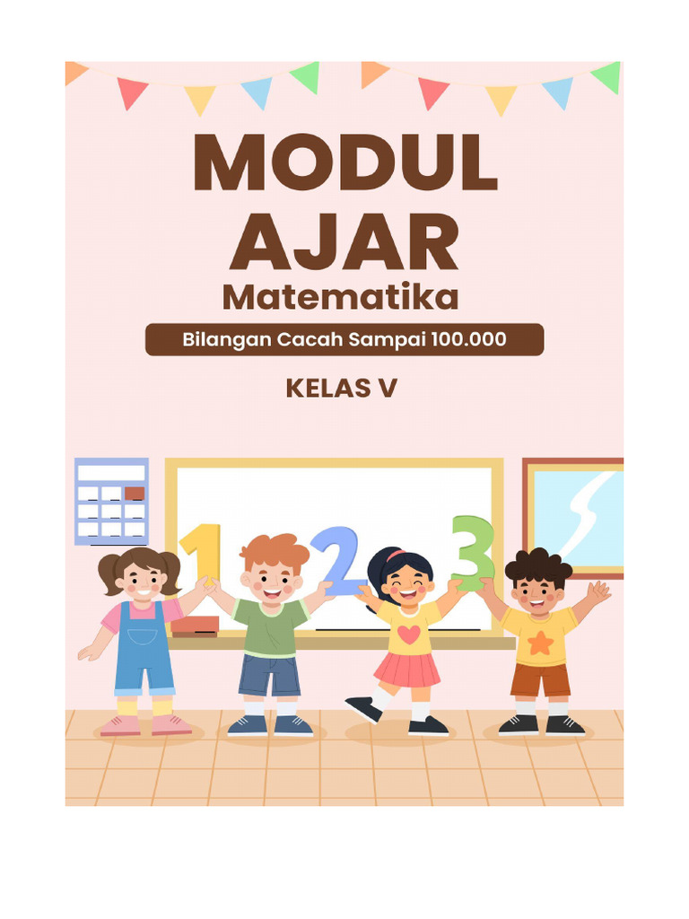 Modul Ajar Bilangan Cacah SD Kelas V | PDF