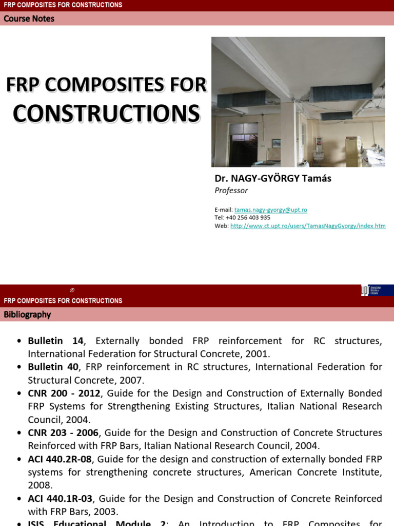 FRP Composites in Construction 2025 | PDF | Fibre Reinforced Plastic ...