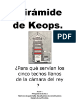 Español - para Qué Servian Los 5 Techos de La Pirámide de Keops