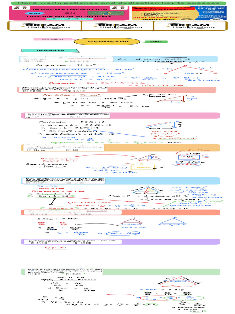 Lec 21 Geometry Part II - 51522497 - 2025 - 06 - 01 - 00 - 25 | PDF