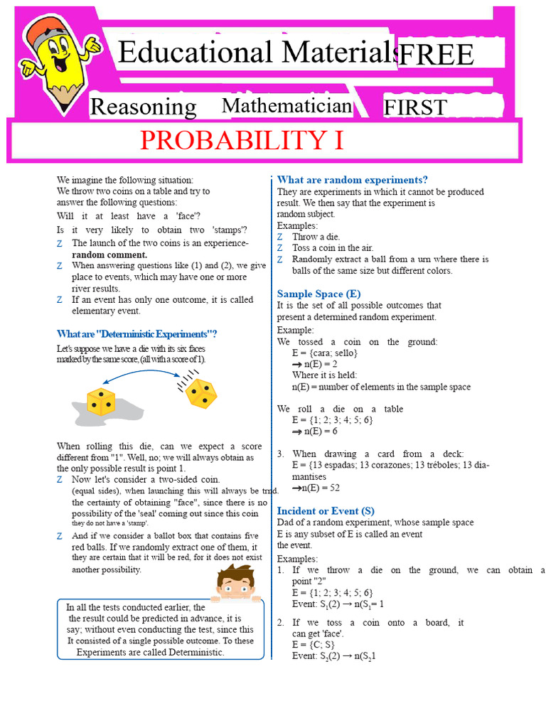Understanding Random Experiments and Events | PDF | Experiment | Randomness