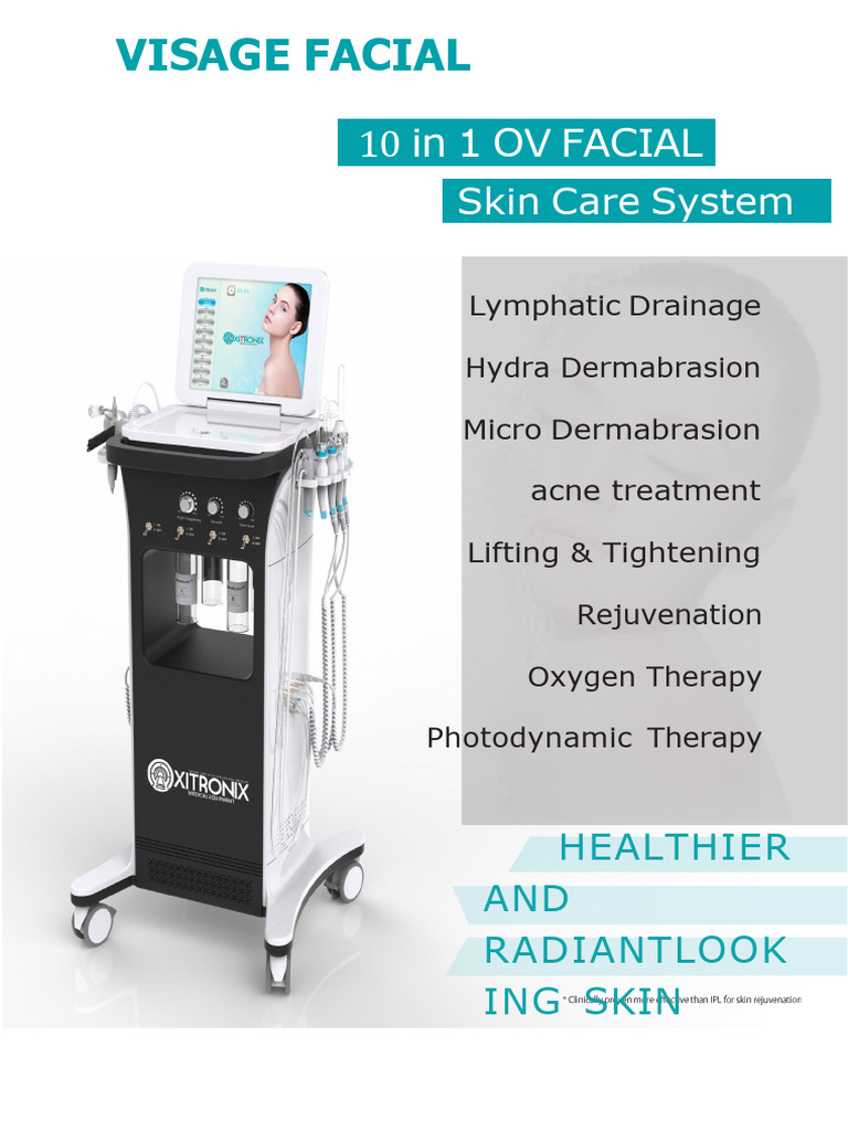 10-in-1 Visage Facial Machine Manual | PDF | Skin | Cosmetics