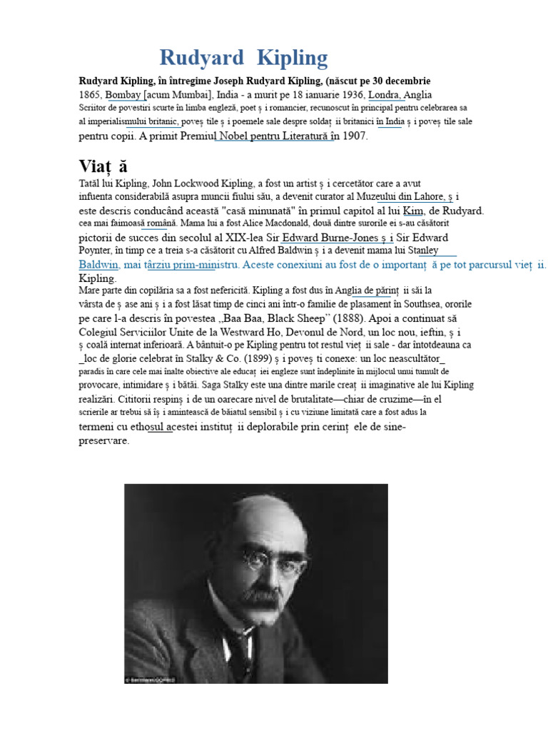 Rudyard Kipling | PDF