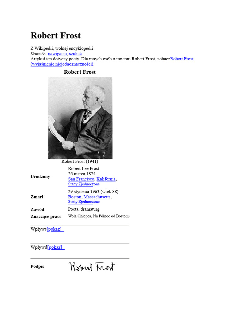 Robert Frost | PDF