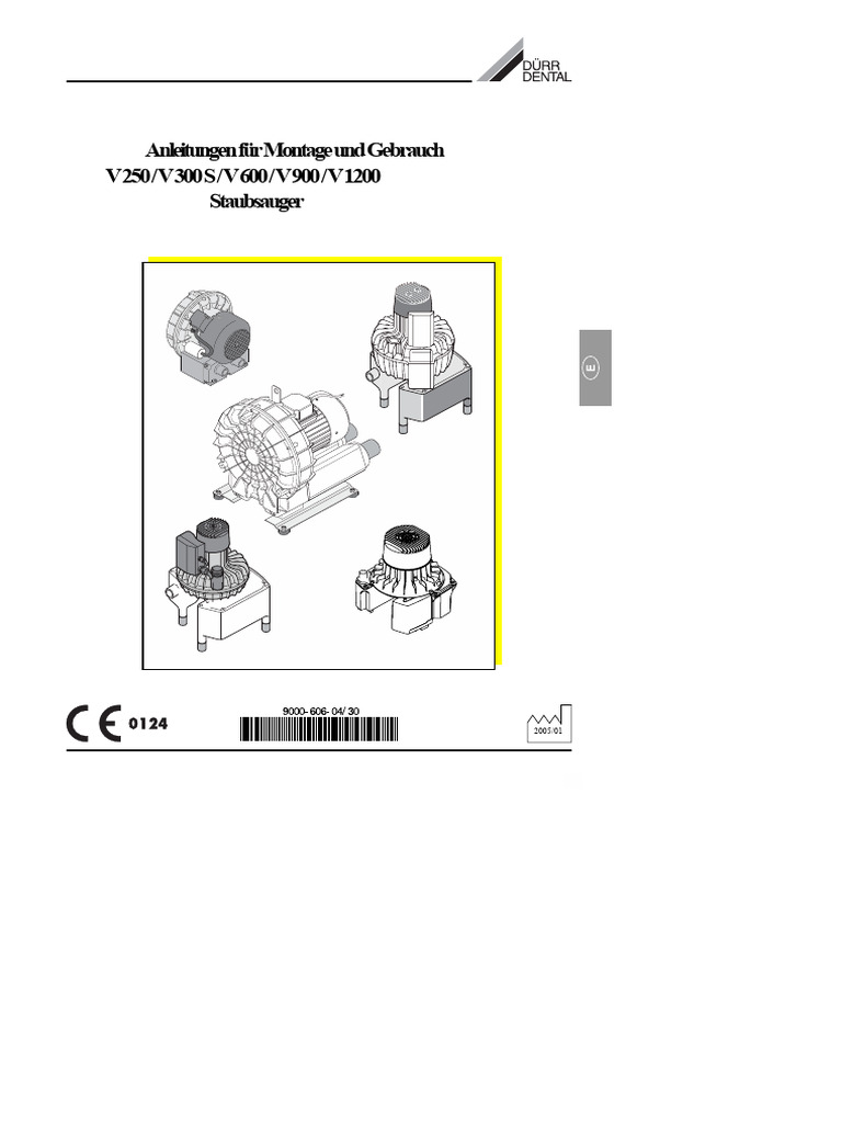 Manuelle Suction Pumpe Durr Dental VS 250 | PDF