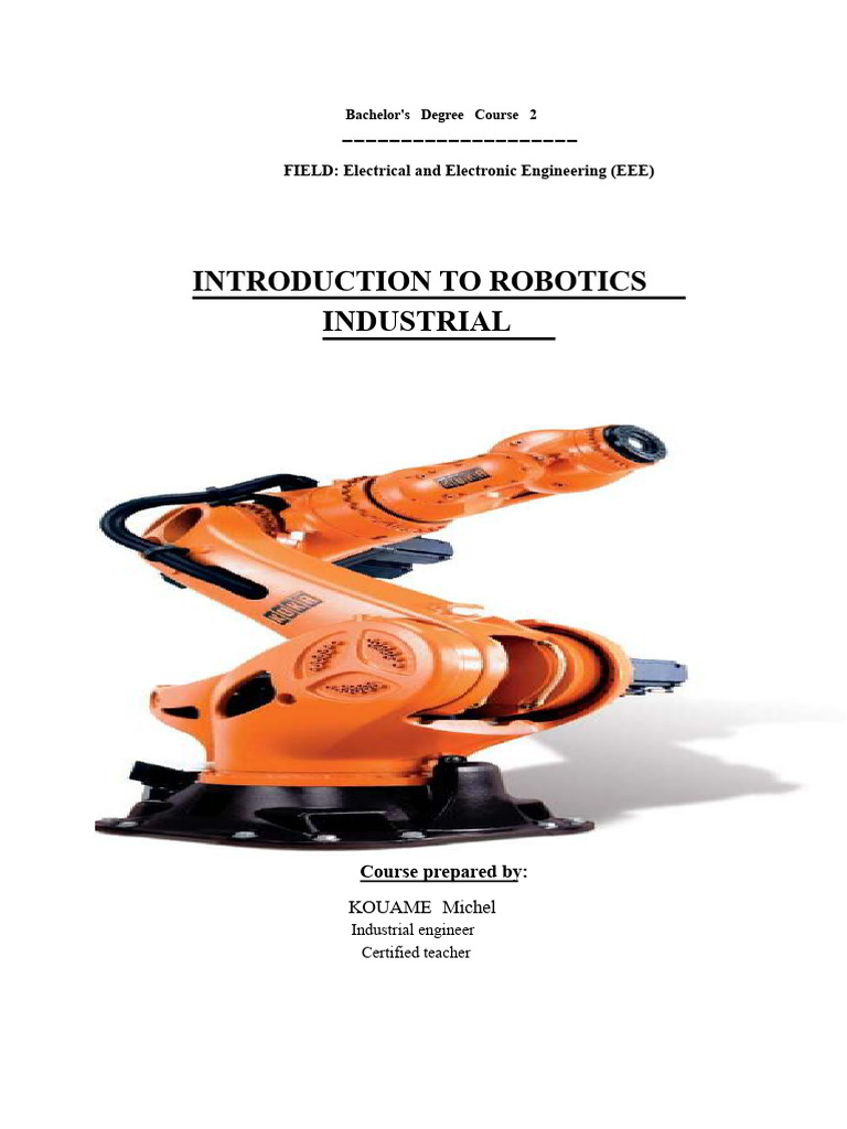 Introduction to Industrial Robotics | PDF | Robot | Robotics