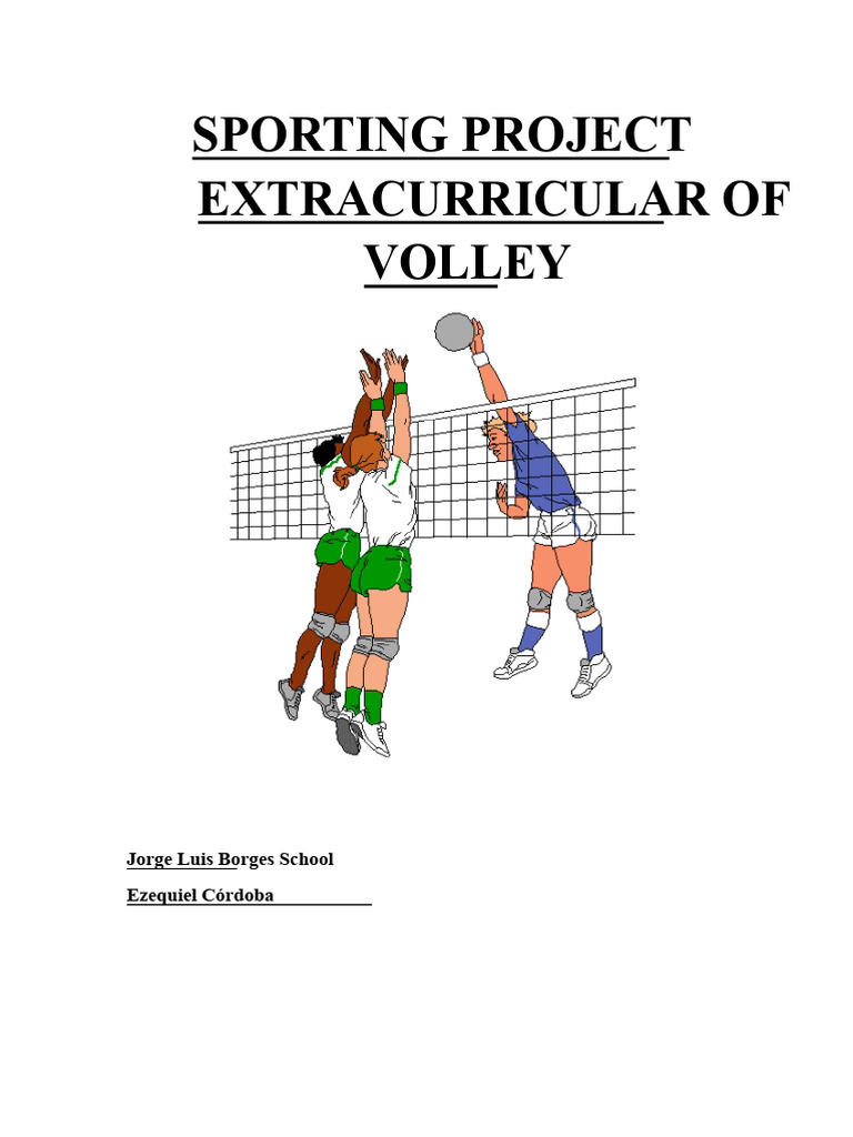 Volleyball Extracurricular Program Plan | PDF | Sports | First Aid