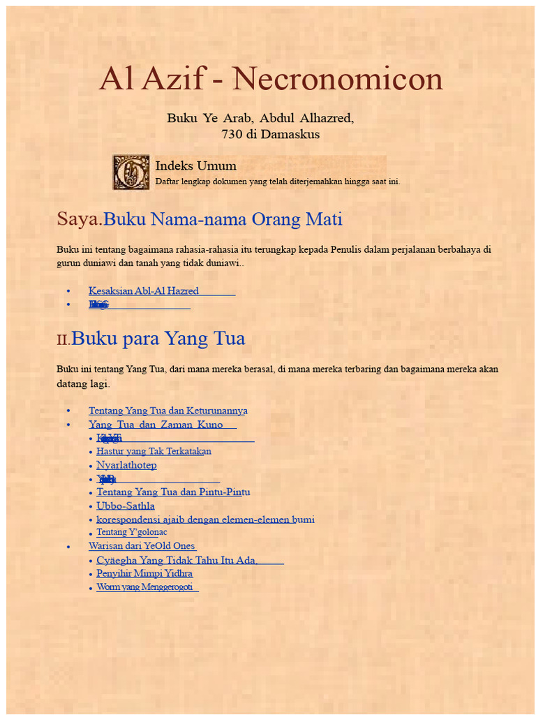 Rahasia dan Ritual Necronomicon | PDF