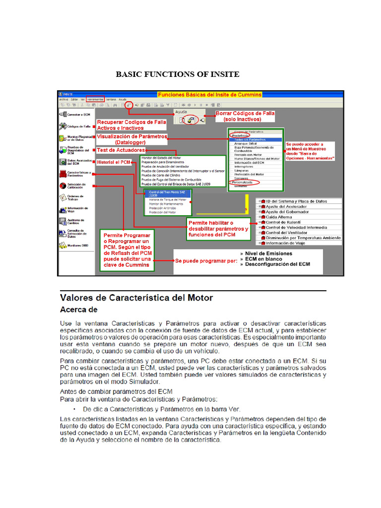 Basic Functions of Insite - Motor Characteristics and Parameters | PDF