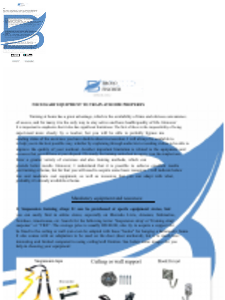 Home Workout Program Guide | PDF | Aerobic Exercise | Strength Training