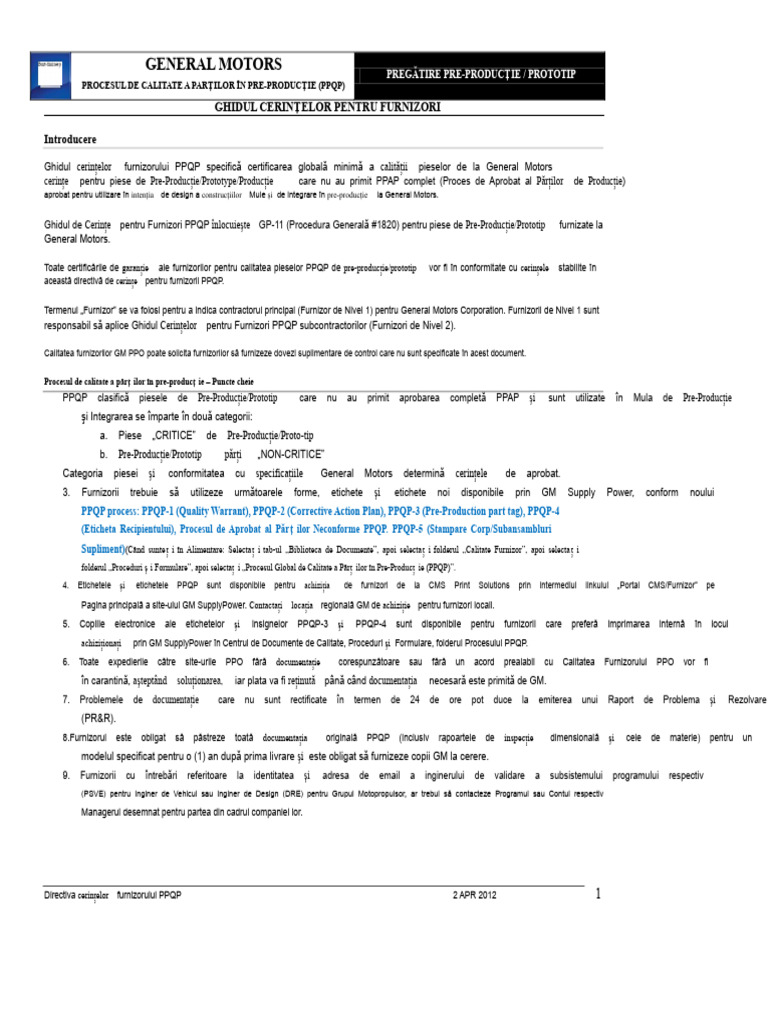 PPQP | PDF