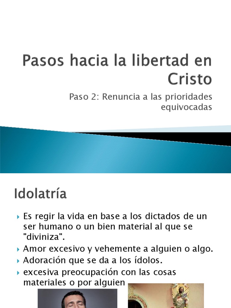 Pasos Hacia La Libertad en Cristo 3-1 | PDF | Creencia y doctrina ...