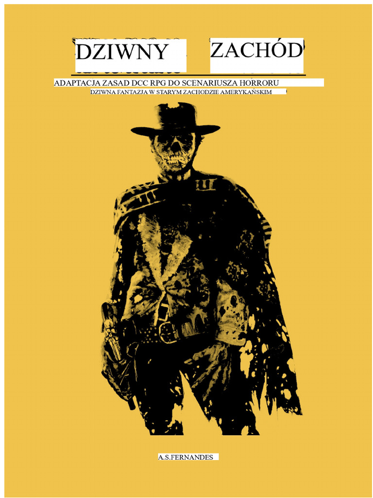 Dziwny Zachód (DCC RPG) | PDF