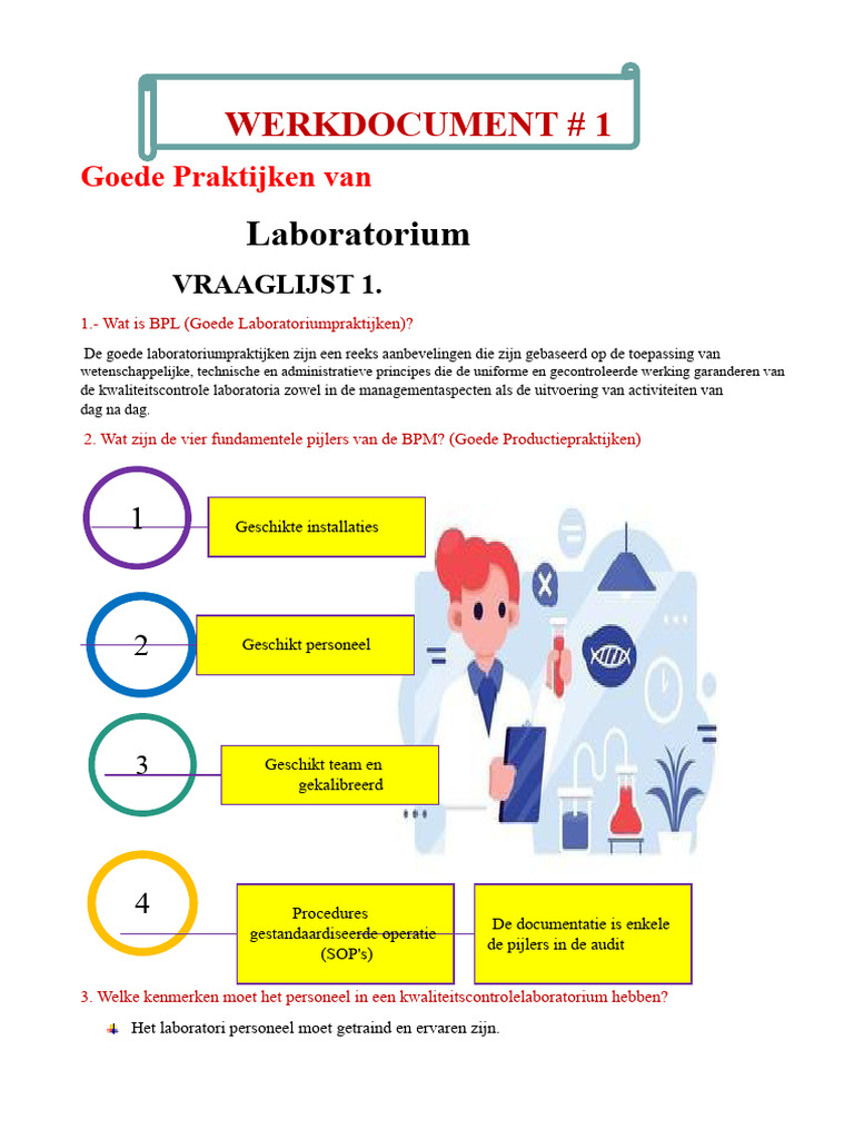 WERKDOCUMENT Kwaliteitscontrole | PDF