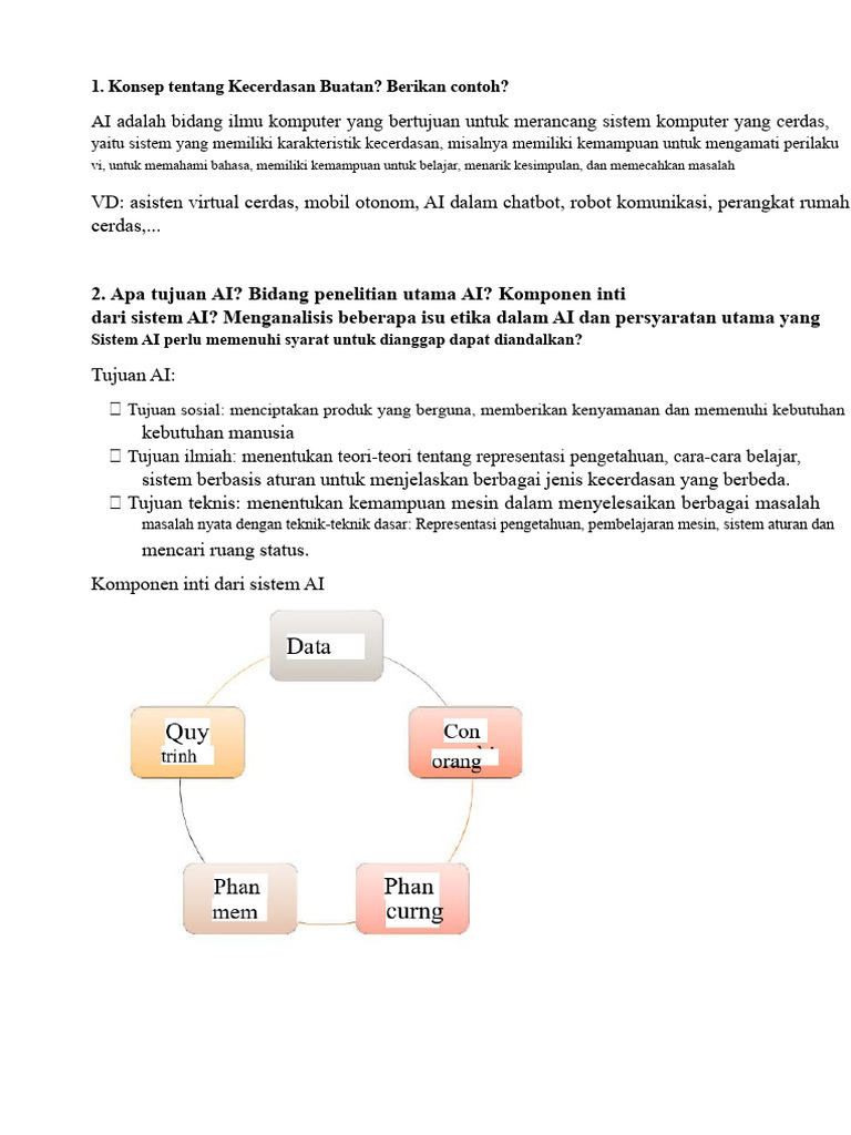 Tujuan dan Etika Kecerdasan Buatan | PDF