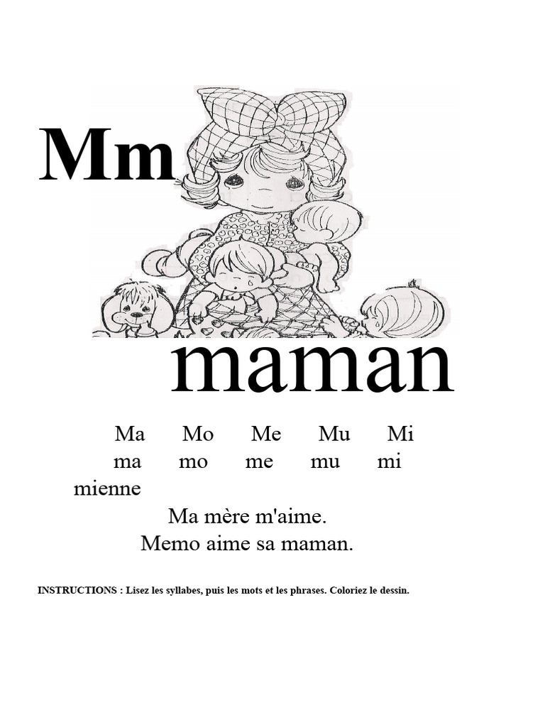 Apprentissage des syllabes et mots | PDF
