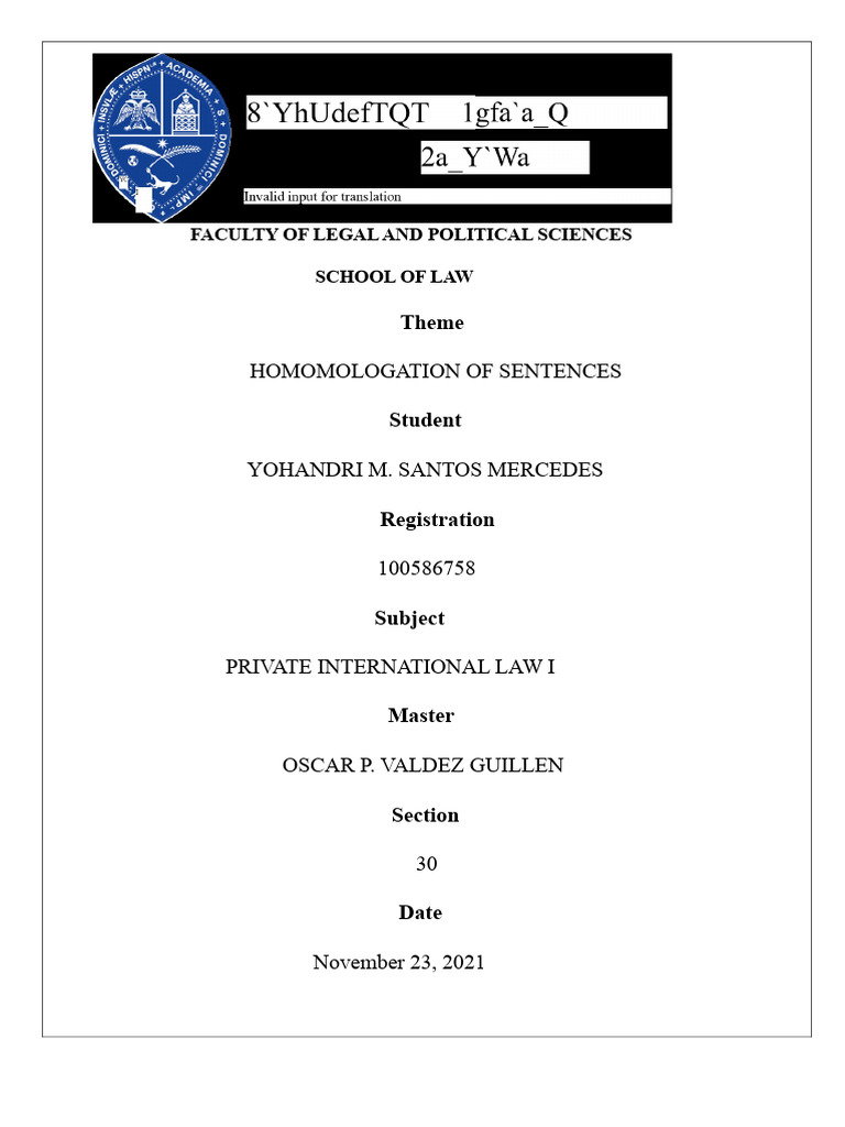 Homogenization of A Civil Judgment | PDF | Judgment (Law) | Separation ...