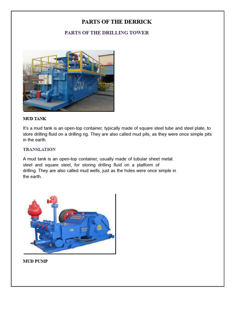Key Components of Drilling Rigs | PDF | Blowout (Well Drilling ...