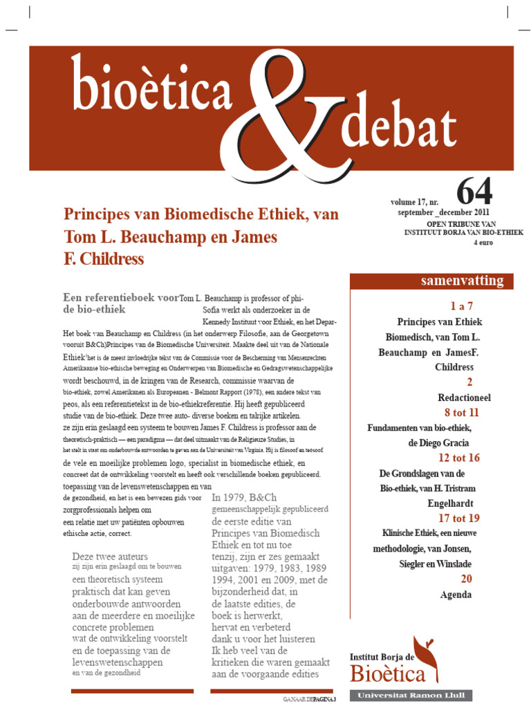 Bio Ethiek | PDF