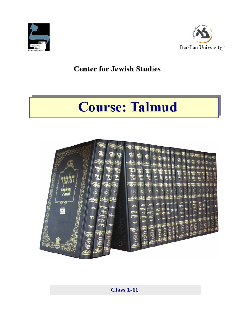 The Talmud | PDF | Halakha | Talmud