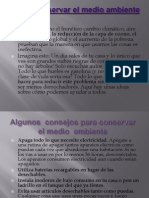 Cómo Conservar El Medio Ambiente