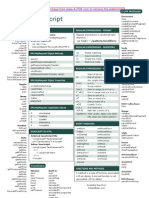 Javascript Cheat Sheet