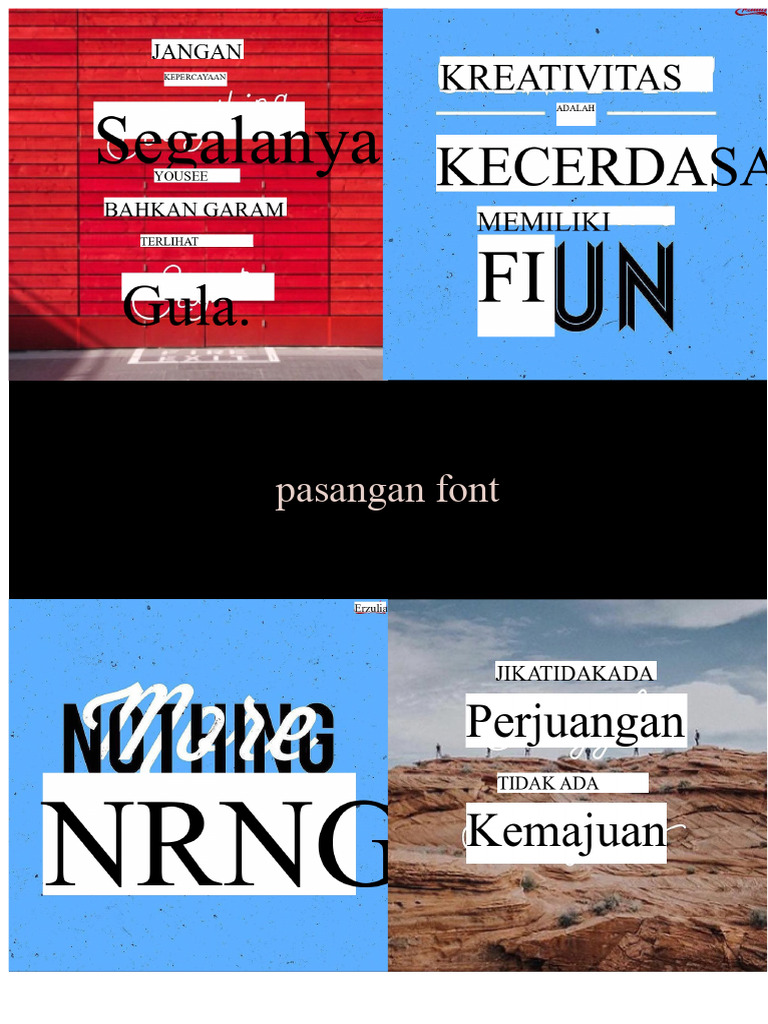 Panduan Pemasangan Font+ | PDF
