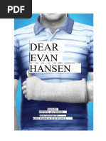 Opening Monologue of Dear Evan Hansen | PDF