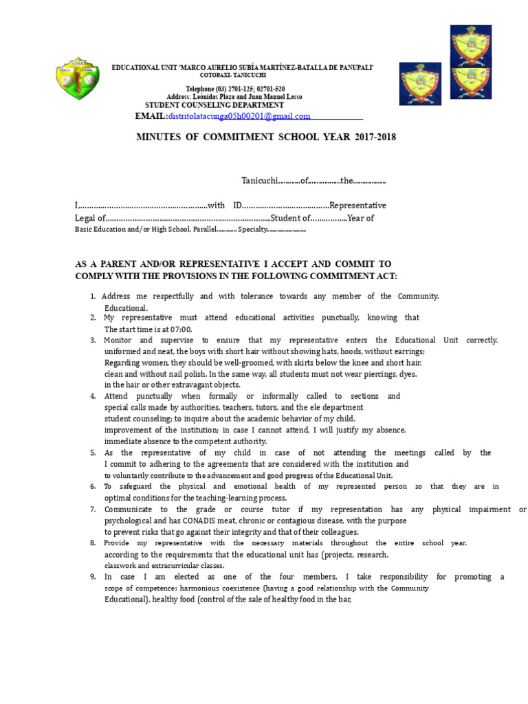 ACT OF COMMITMENT | PDF