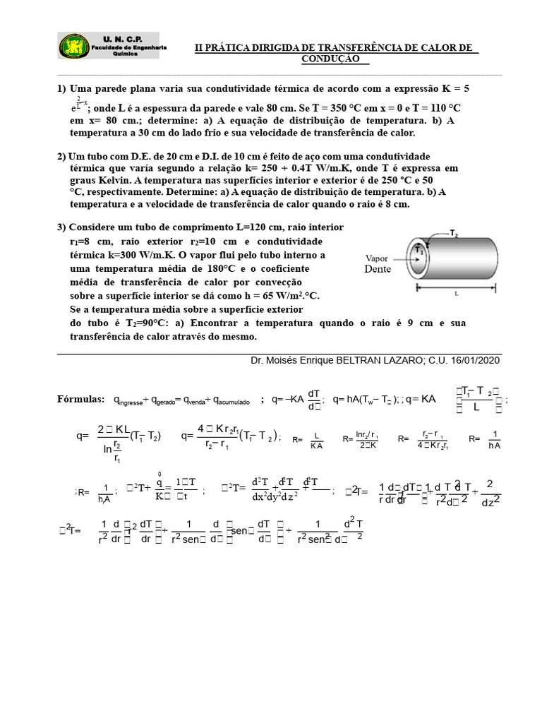 transferência de calor | PDF | Transferência de calor | Temperatura