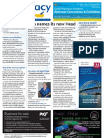 Pharmacy Daily For 3rd May 2012 - New TGA Head, HIV Conversations, Code Consultation, Reform and Much More...