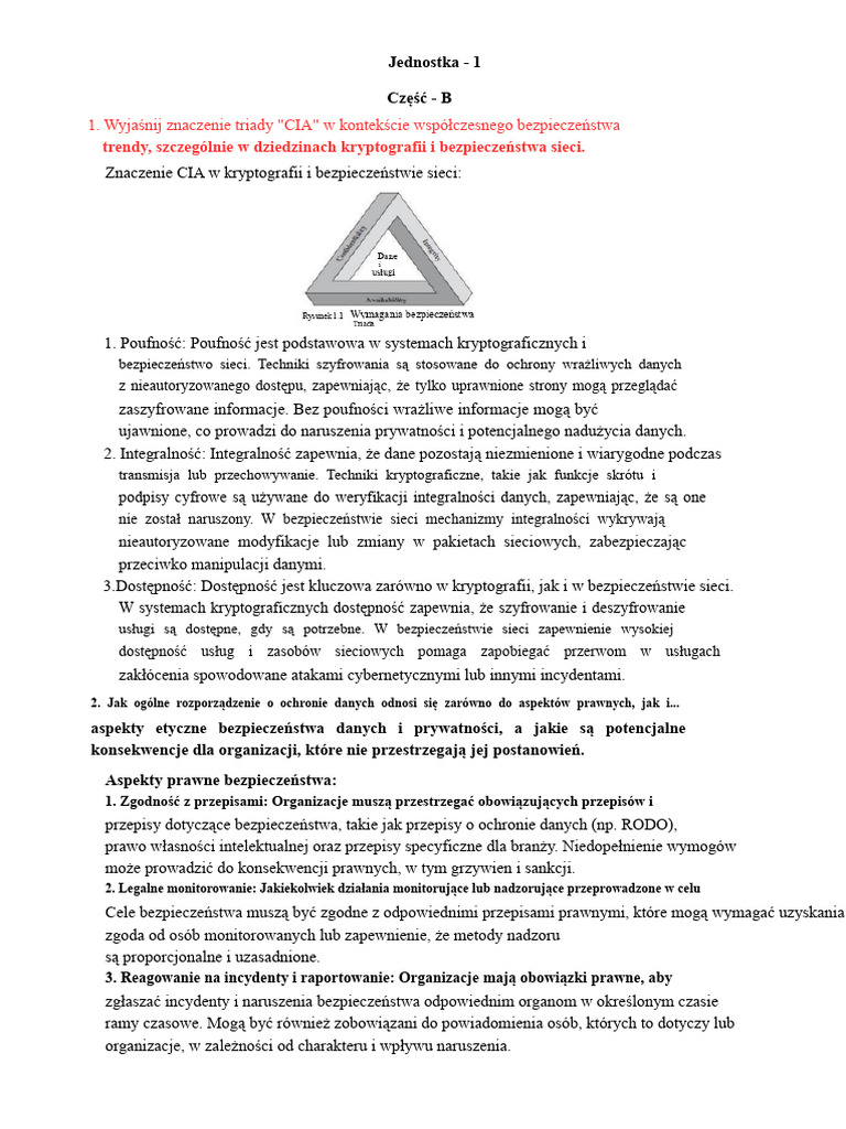 Jednostka CNS - 1 | PDF