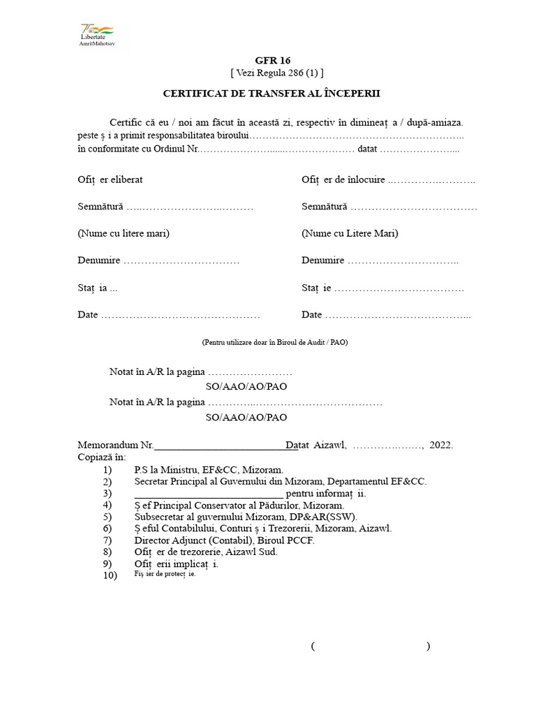 CTC Form 2022 | PDF