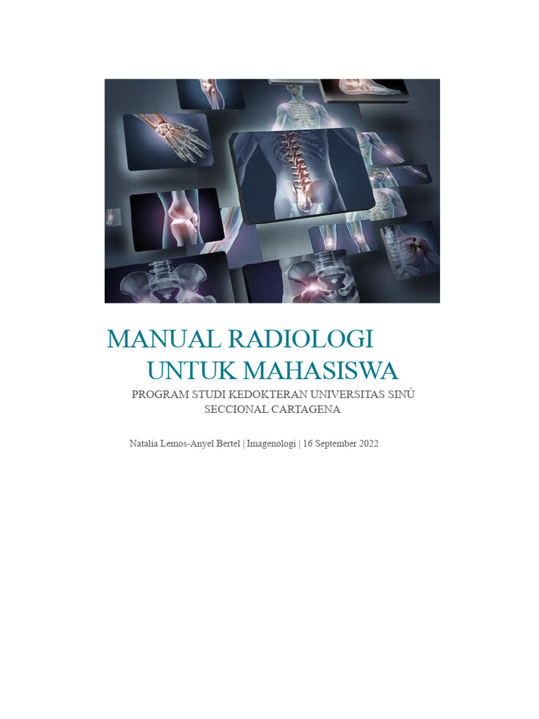 Panduan Radiologi untuk Mahasiswa Kedokteran | PDF