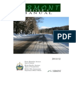 Vermont Driver Manual 2011