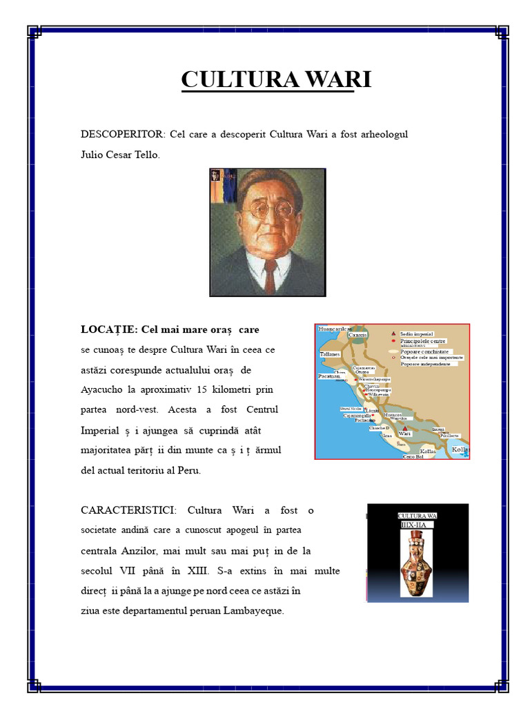 Cultura Wari | PDF