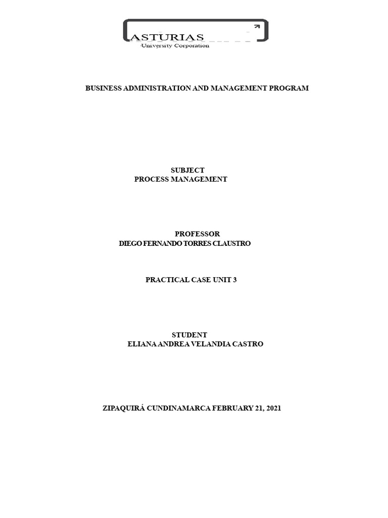 Process Management Optimization Case Study | PDF | Mathematical ...