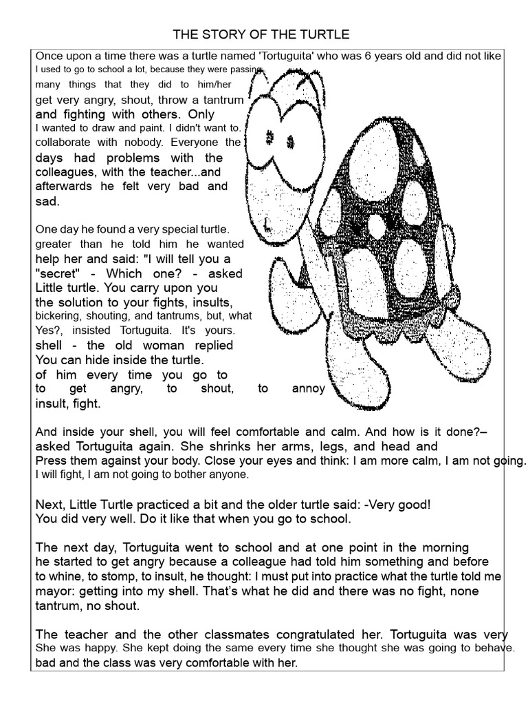 The Story of The Turtle | PDF