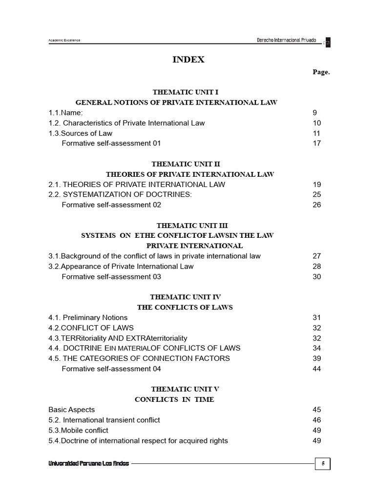 Private International Law PDF | PDF | International Law | Sources Of Law