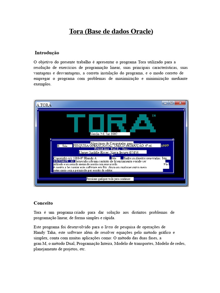Tora Final | PDF