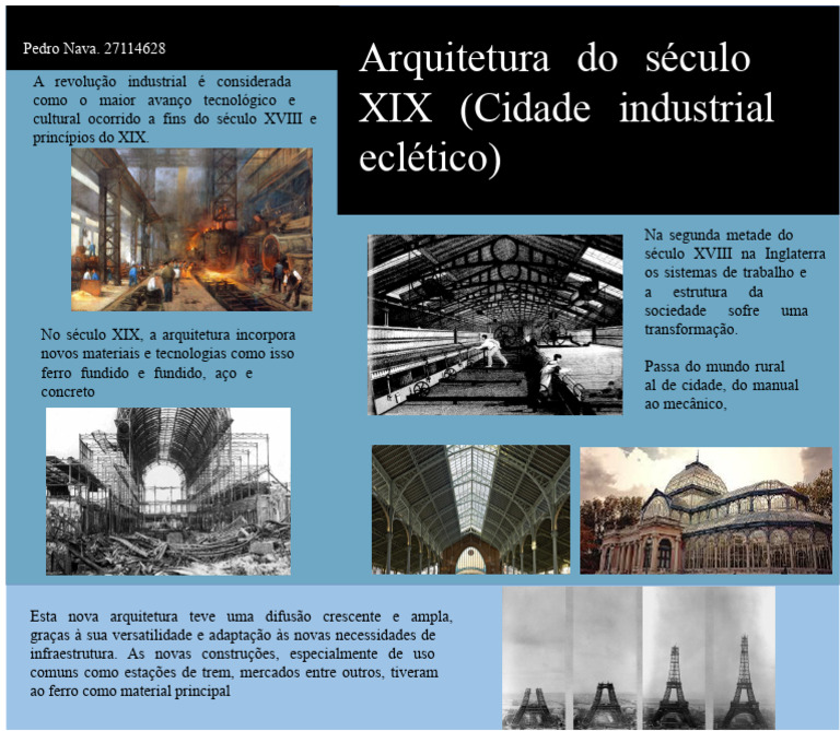 Arquitetura do Século XIX e Indústria | PDF