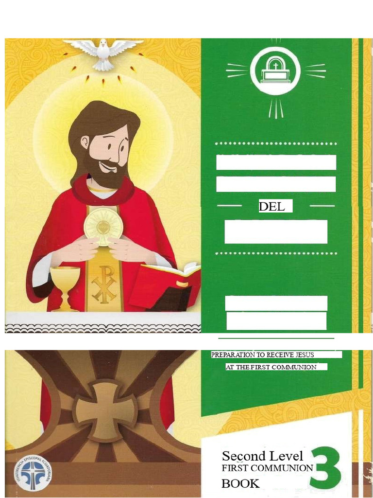 03 Catechesis Book Second Level First Communion | PDF | Eucharist | Jesus