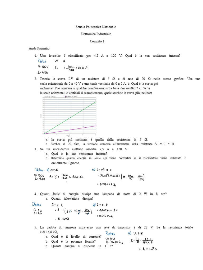 Compito 1 Andy Pazmiño | PDF