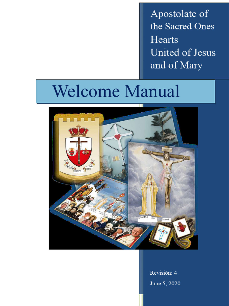 Welcome Manual for Sacred Hearts Apostolate | PDF | Mary, Mother Of ...