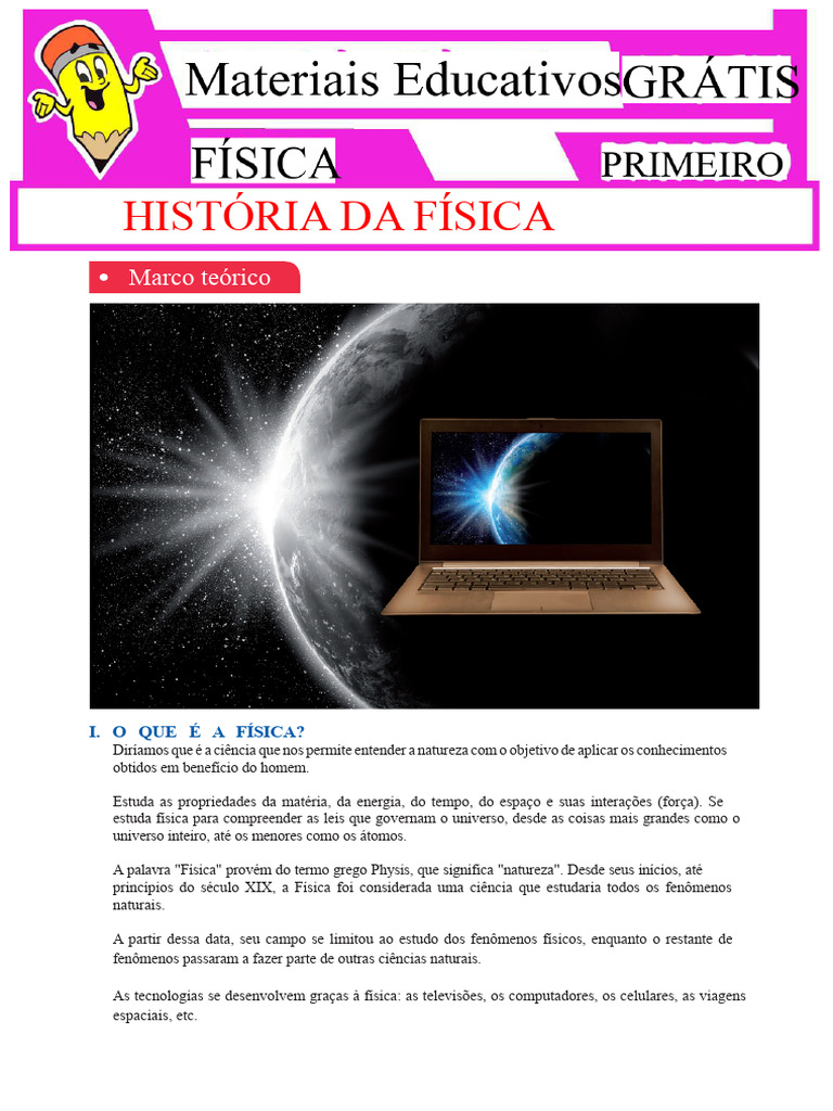 História da Física: Fundamentos e Figuras-chave | PDF | Física | Science