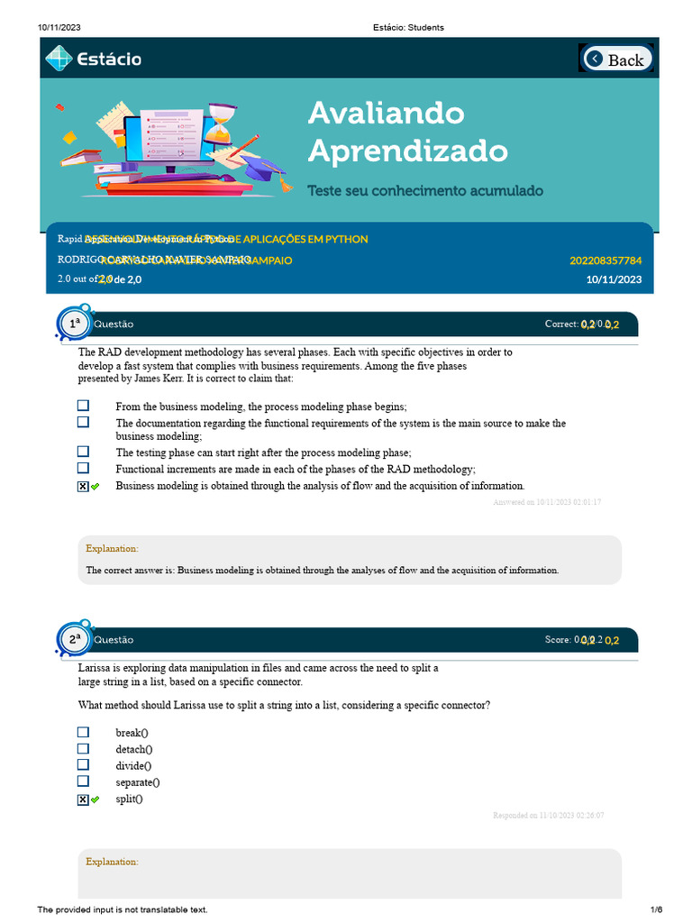 Rapid Application Development in Python | PDF | Python (Programming ...