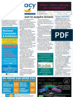 PD For Thu 26 Apr 2012 - Watson Acquires Actavis, Nature/'s Own, CPExpo, Perinatal Mental Health and Much More...