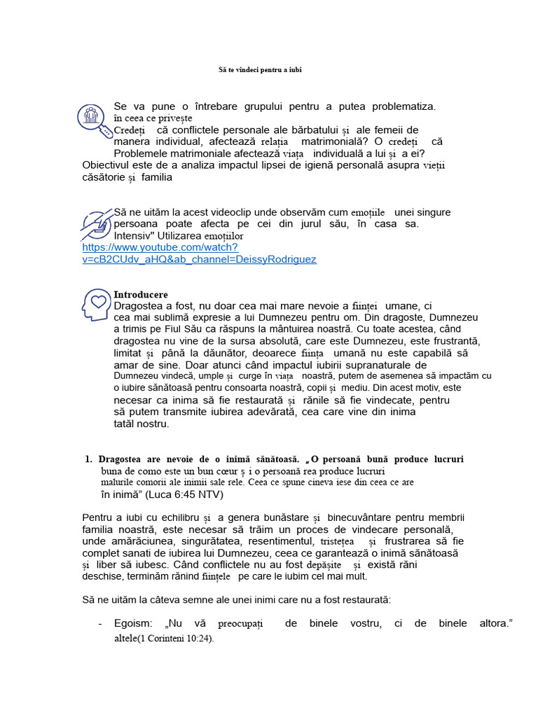 A TE VINDECA PENTRU A IUBI (R) | PDF