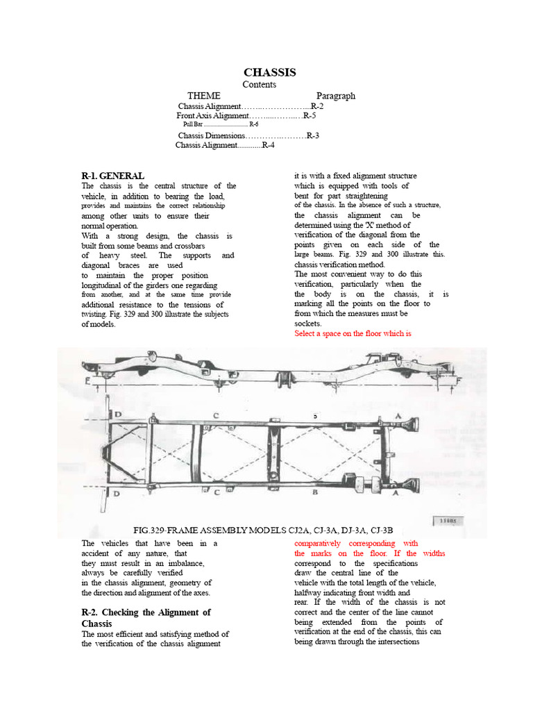 Chassis Alignment and Verification Guide | PDF | Length | Beam (Structure)